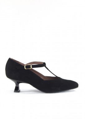 Zapato de vestir y fiesta de tacón 4,5 cm. Negro. Ragazza de ROLDÁN