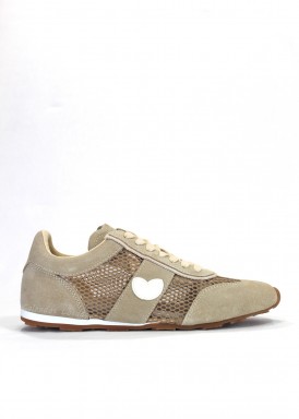 Zapatilla deportiva 100% transpirable. Beis. VARM