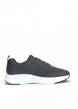 Zapatilla deportiva para gimnasio. Color gris oscuro . John Smith.