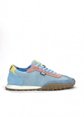 Zapatilla deportiva de serraje y nobuck. XTI