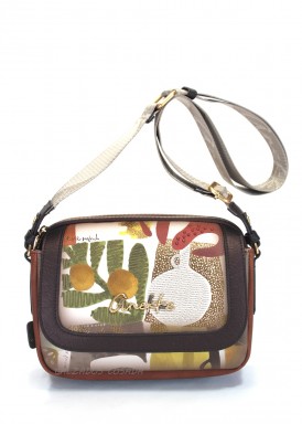 Bandolera pequeña con solapa. ANEKKE