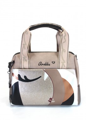 Bolso dos asas reversible. Colección Eikon. ANEKKE.