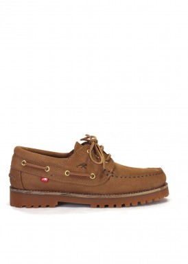 Náutico nobuck cuero. FLUCHOS.