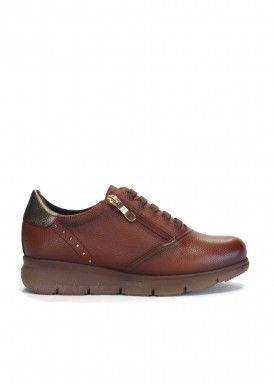 Zapato sport especial confort. Cuero. Kaola