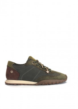 Zapatilla deportiva de serraje y nobuck. XTI.