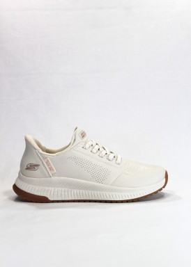 SKECHERS mujer slip-ins. Blanco