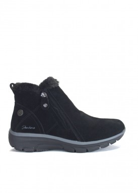 Botín de cremallera waterproof hight zip 2. Negro. SKECHER