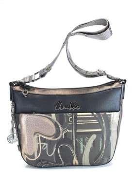 Bolso bandolera grande extensible. Colección Orchestra