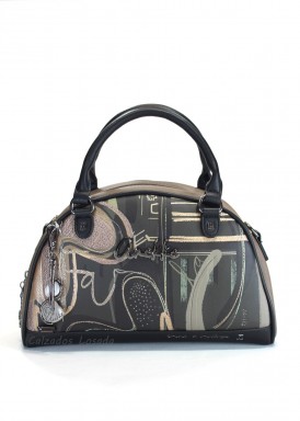 Bolso de mano con bandolera. Colección Orchestra & Melody