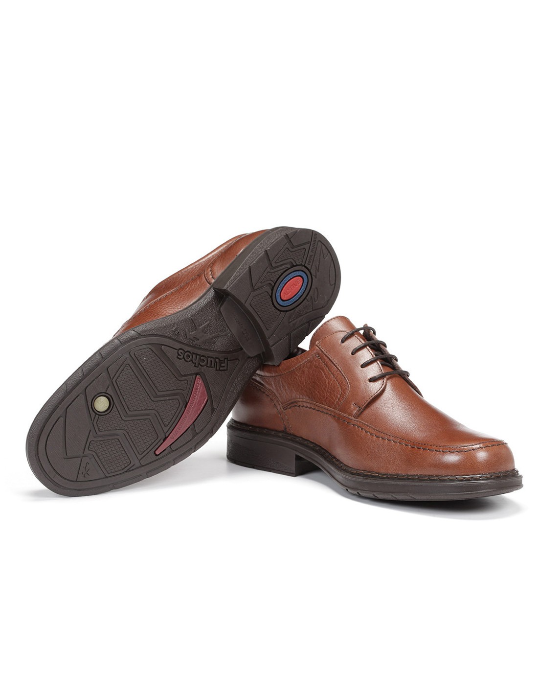 FLUCHOS - Zapato cordón vestir marrón claro Fluchos| Calzados Losada