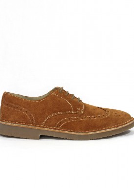 Zapato cordón serraje, modelo oxford. Tagore
